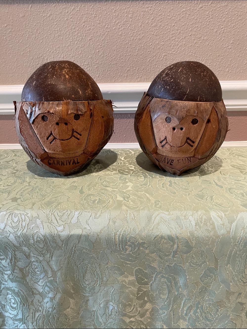 Carnival Cruise Coconut Drink Holders